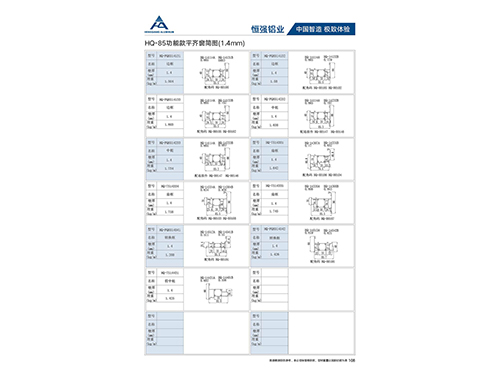 HQ-85功能款平齊窗