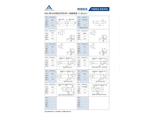 窄邊108平齊外開(kāi)一體窗
