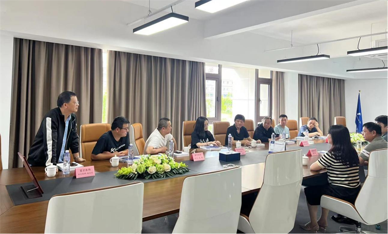 安徽寰宇集團(tuán)蒞臨我司開(kāi)展工作調(diào)研